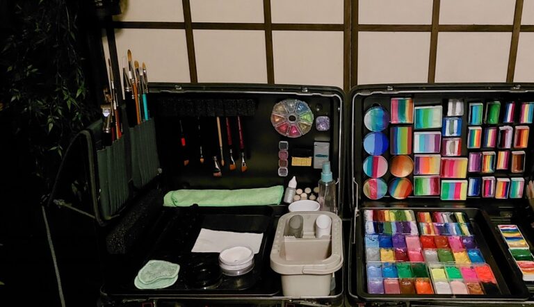 Twinkle Schmink set up