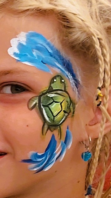 Fantasieland schminken sea turtle