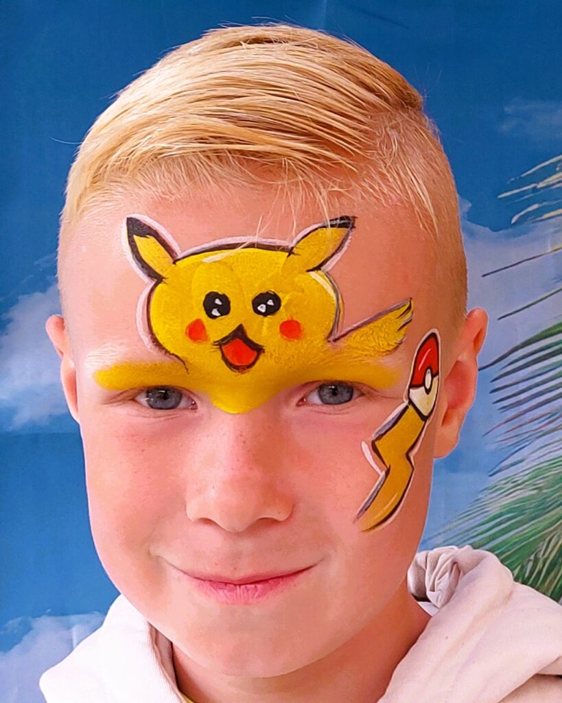 Pikachu schmink Garderen